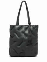 A4 Size  Shoulder Bag Plum Leather Basilic pepper Black plum BPLU01