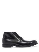 Chaussures A Lacets Beta Fluchos Noir men F0681-vue-porte