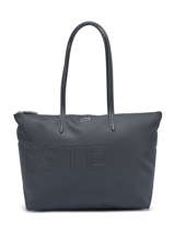 Shoulder Bag A4 Lacoste Gray l12.12 concept season NF3984SJ