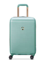 Cabin Luggage Delsey Green freestyle 3859803-vue-porte