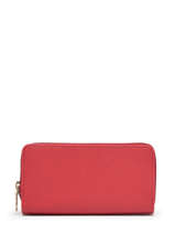 2-compartment  Wallet Miniprix Red grained 78SM2235