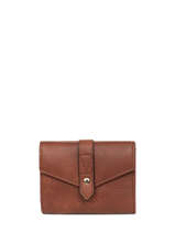 Wallet Hexagona Brown toscane 578260