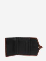 Wallet Hexagona Brown toscane 578260-vue-porte