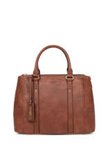 Sac Port� Main Toscane Hexagona Marron toscane 579738