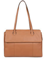 A4 Size Messenger Bag With 13" Laptop Sleeve Hexagona Brown confortbus 469646