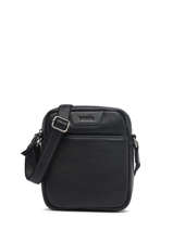 Medium Leather Foulonn Crossbody Bag Etrier Black foulonne EFOU729M