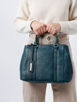 Sac Port� Main Toscane Hexagona Bleu toscane 579738-vue-porte