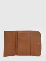 Longchamp Roseau Portefeuilles Marron-vue-porte