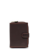 Wallet Leather Katana Brown marina 753052
