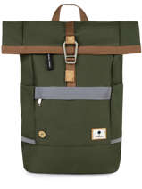 Sac à Dos 1 Compartiment + Pc 15" Faguo Vert backpack 22LU0904