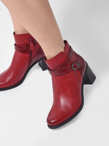 Boots Tamaris Red women 25395-29-vue-porte