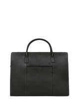 Leather Briefcase Confort Hexagona Black confortbus 462698