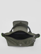 Longchamp Le pliage green Clutches Green-vue-porte
