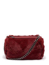 Crossbody Bag Fur Miniprix Red fur R1579