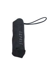 Umbrella Esprit Black mini alu light 57201