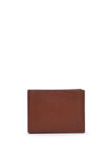 Smooth Leather Wallet Yves renard Brown smooth 1572