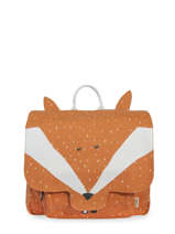 1-compartment Satchel Trixie Orange animals 91