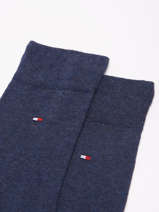 Lot De 2 Paires De Chaussettes Tommy hilfiger Bleu socks 371111