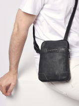 Sac Bandouli�re Arthur & aston Noir marco 6-vue-porte