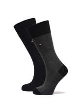 Chaussettes Tommy hilfiger Noir socks men 71220247