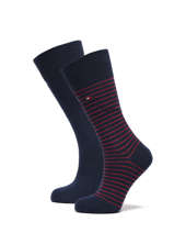 Socks Tommy hilfiger Red socks men 10001496-vue-porte