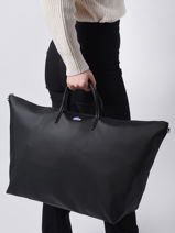 Travel Bag L12.12 Concept Season Lacoste Black l12.12 concept season NF3985SJ-vue-porte
