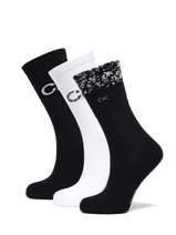 Set Of 3 Pairs Of Socks Calvin klein jeans Multicolor socks women 71219849