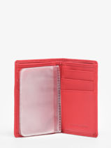 Card Holder Leather Petit prix cuir Beige supreme FA205-vue-porte