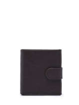 Wallet With Card Holder Essentiel Leather Miniprix Brown essentiel 8834