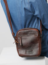 Crossbody Bag Wylson Brown hanoi 2-vue-porte