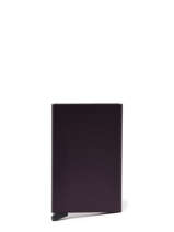 Aluminium Card Holder Secrid Black alu 00C