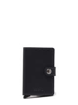 Leather Original Card Holder Secrid Black original MO