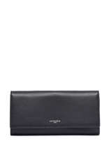 Compagnon Zipp Emilie Cuir Le tanneur Noir emily TEMI3615