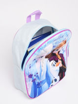 1 Compartment  Backpack Frozen Blue find the way 342-vue-porte