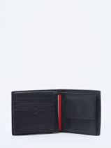 Wallet Leather Tommy hilfiger Black modern tommy AM10619-vue-porte