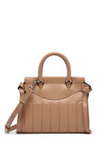 Small Leather Rodo Carryall Lancel Brown rodeo A12338