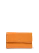 Continental Wallet Leather Katana Yellow marina 753080