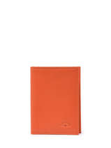 Wallet Leather Katana Orange marina N753090