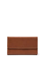 Continental Wallet Leather Katana Brown marina 753080