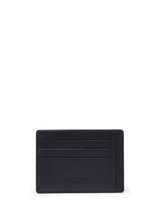 Card Holder Leather Hexagona Blue soft 227530