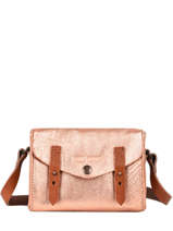 Leather Crossbody Bag Mini Indispensable Paul marius Pink vintage MINI