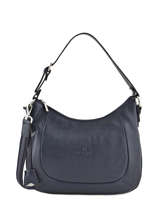 Hobo Bag Confort Leather Hexagona Blue confort 464779