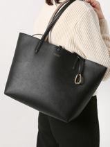 Reversible Merrimack Tote Bag Lauren ralph lauren Blue merrimack 31795329-vue-porte