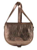 Crossbody Bag Vintage Leather Paul marius Pink vintage BOHEMIEN