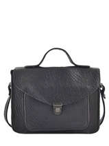 Crossbody Bag Vintage Leather Paul marius Black vintage GEORGE