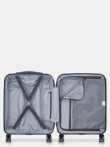 Carry-on Spinner Air Armour Delsey Black air armour - 3866-803-vue-porte