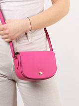 Longchamp Epure Messenger bag Pink-vue-porte