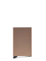 Aluminium Card Holder Secrid Beige alu 00C
