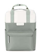 Business Backpack 1 Compartment + 15'' Laptop Kapten and son Gray backpack BERGEN