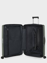 Upscape Spinner Samsonite Green upscape CT4005-vue-porte